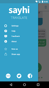 SayHi Translate Screenshot