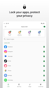 App Lock: Fingerprint, Pattern Screenshot