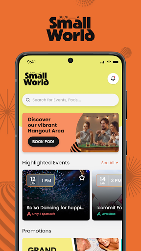 Android application Such a Small World screenshort
