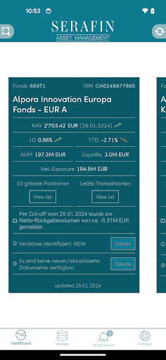 MyFunds - LLB SWISS Screen 3