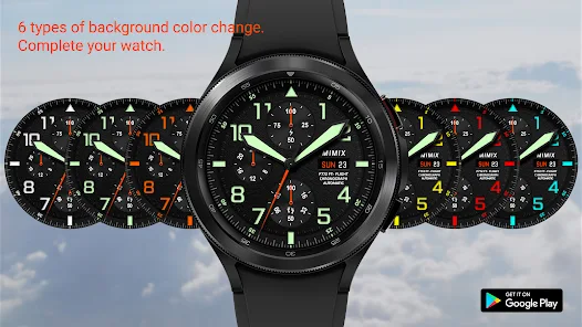 F772ft Flight mimix watchface: F772ft Flight mimix watchface là một mẫu đồng hồ thông minh với thiết kế độc đáo và ấn tượng. Hình ảnh minh họa sẽ giúp bạn hiểu rõ hơn về mẫu đồng hồ này, cùng với các tính năng thông minh và hiệu ứng đẹp mắt. Hãy tìm hiểu thêm để biết đồng hồ này có phải là sự lựa chọn phù hợp cho bạn không!