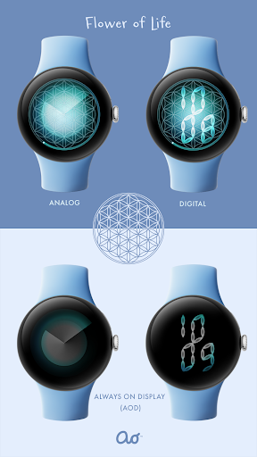 Flower of Life Watch Face Screen 2