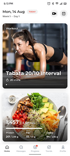 Dash Wellness Screen 2