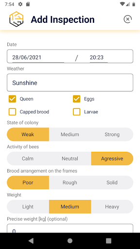 Intelligent Hives Screen 3