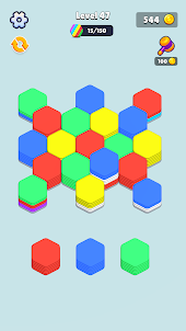Stack Hexa Sort: Puzzle Match