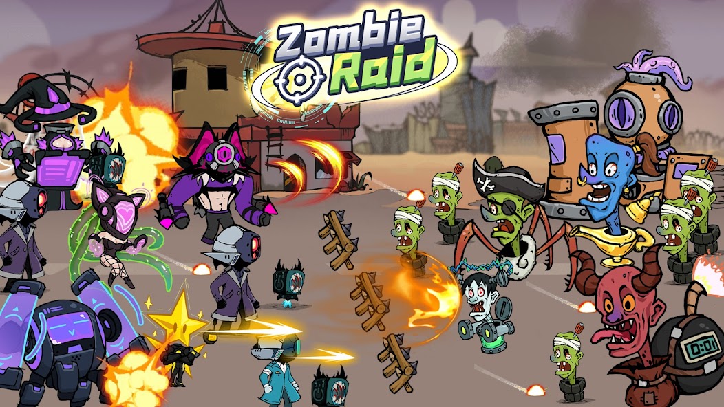 Zombie Raid: Potato Shooting 1.0.6 APK + Mod (Remove ads / Unlimited money) for Android