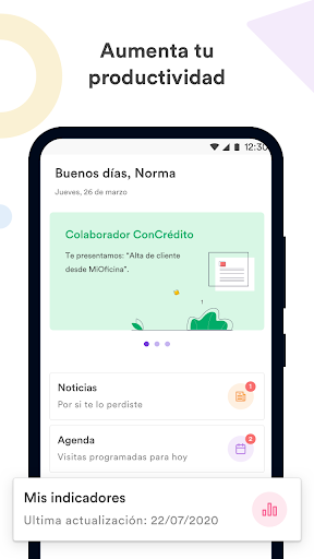 Android application 1,2,3 PorMí screenshort
