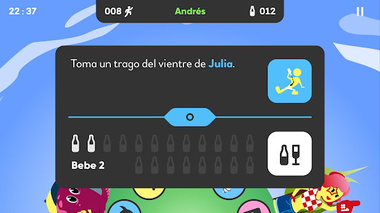 Vista previa de la aplicación
