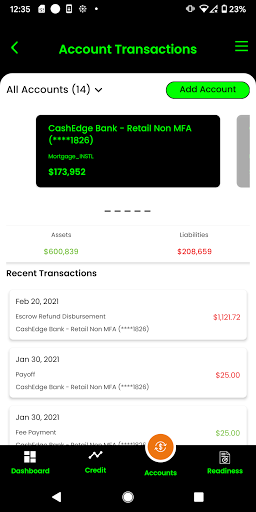 Android application X VAULT screenshort