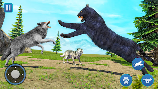 Screenshot 7 juegos de panteras animales android