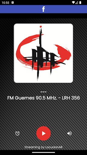 Android application FM Guemes 90.5 MHz. – LRH 356 screenshort