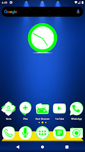 Inverted White Green Icon Pack