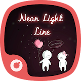 Neon Light Line - Solo Launcher Theme icon