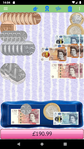 Calculating UK Pound for Kids Screen 3