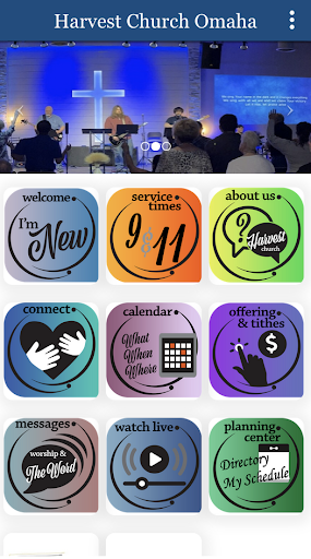 Android application Harvest Church Omaha screenshort