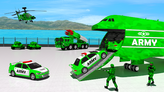 Army Vehicle Transport Game 3D
