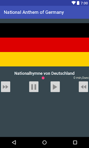 Android application National Anthem of Germany screenshort