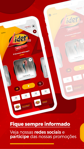 Rede Lider FM Screen 3