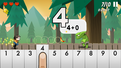 Android application Number Run screenshort