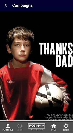 Android application Robin Road screenshort
