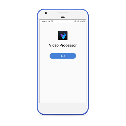 Android application Video Processor screenshort