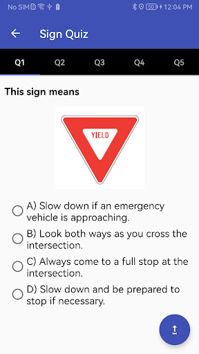 Android application Ohio Driving Test -DMVCool Pro screenshort