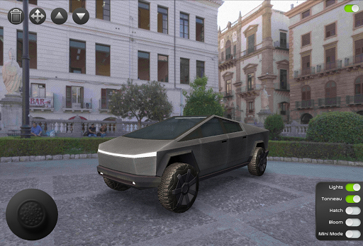 AR Cybertruck Screen 3