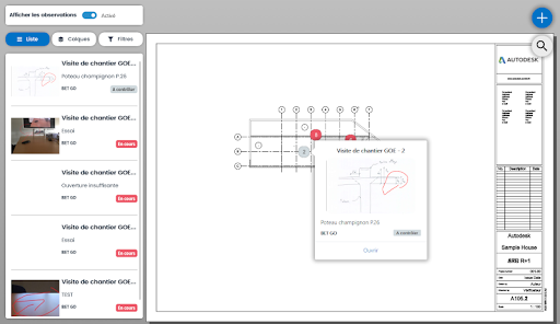 Android application BIM Connection screenshort