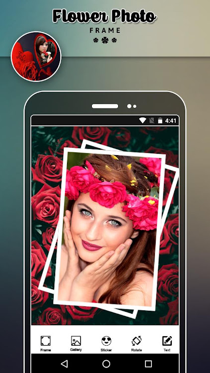Flower PhotoFrame - 1.0.1 - (Android)