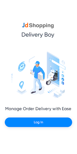 Android application Delivery boy screenshort