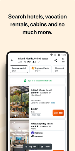 KAYAK - Flights, Hotels & Car Rental android2mod screenshots 4