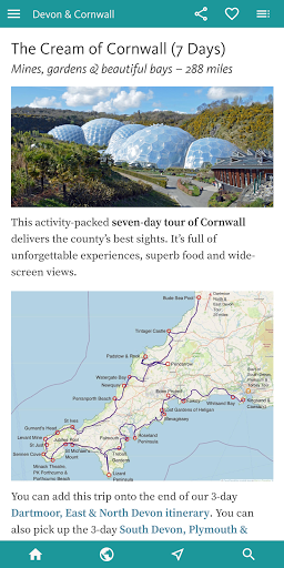 Devon & Cornwall’s Best: Guide Screen 3