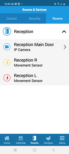 Texecom Connect V2 Screen 3