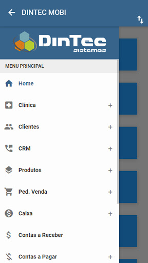 Dintec MOBI (Gerencie sua empr Screen 3