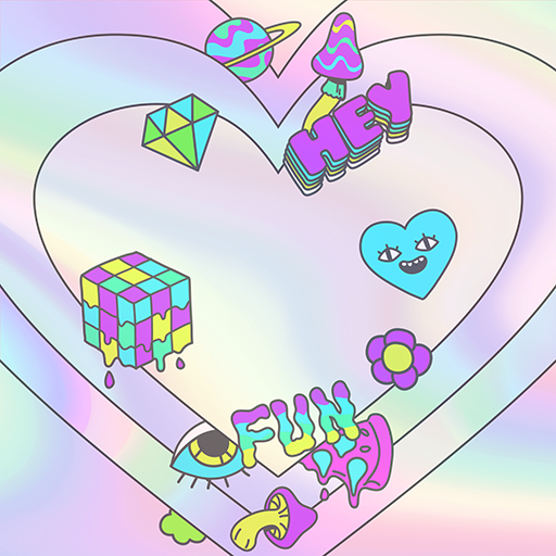 Colorful Skull - Wallpaper logo