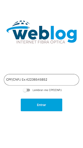 Android application WEBLOG TELECOM screenshort
