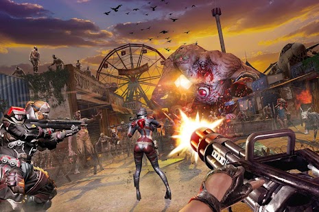 Zombie Spiele : Dead Warfare لقطة شاشة