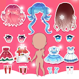 Chibi Doll: Dress up girl game icon