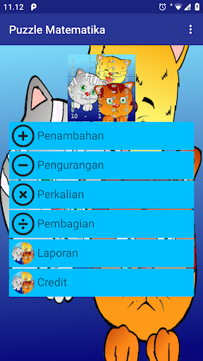 Android application Puzzle Matematika screenshort