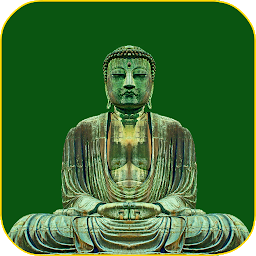 Ikoonprent Boeddha Chanting: meditatiewe 