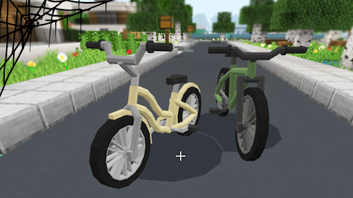 Minecraft bike games mod Screen 2
