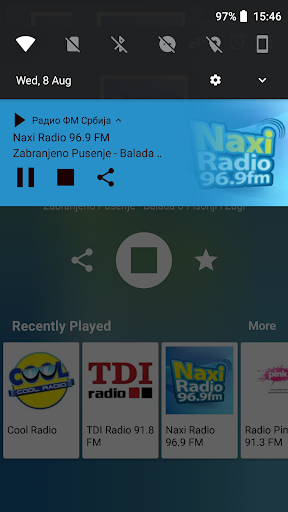 Radio FM Serbia Screen 3