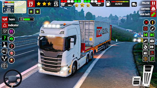 Euro Truck 3D Game Simulator screenshot 7