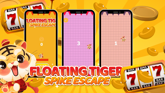 Floating Tiger: Spike Escape