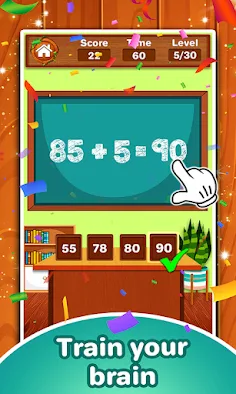 Maths Games Offline for adult - Screenshot 4
