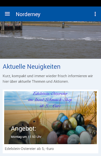 Android application Petry-Schmuck-Norderney screenshort