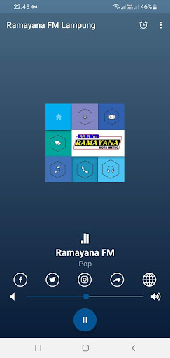 Radio Ramayana 98.8 FM Lampung Screen 3