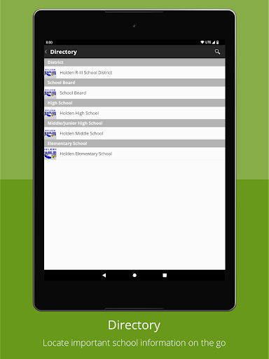 Holden R-III School District Screen 2