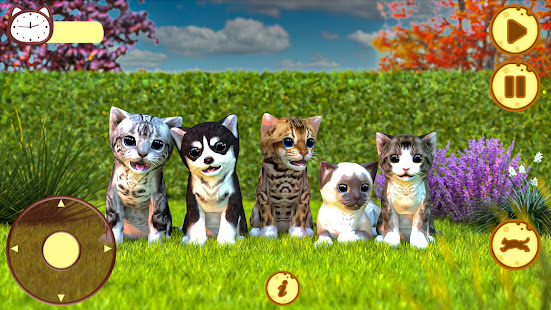 Cute Cat Simulator Games u2013 Family Pet Kitten 1.0.3 APK screenshots 11