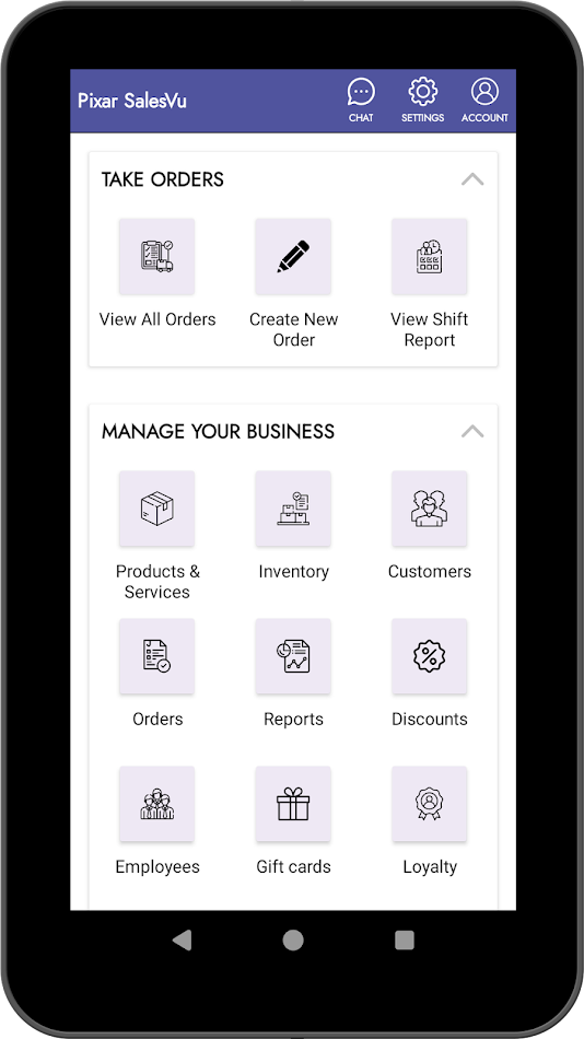 #6. AI POS (Android) Podle: SalesVu